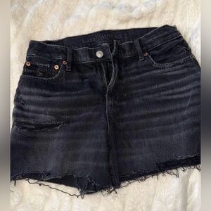 American Eagle Distressed Jean Shorts